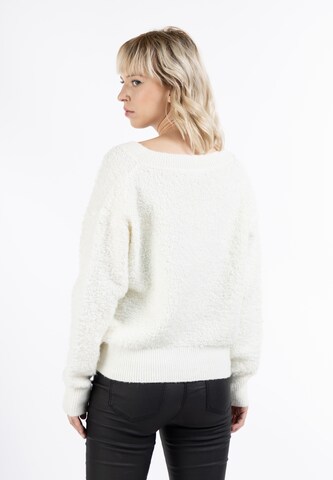 Pull-over myMo ROCKS en blanc