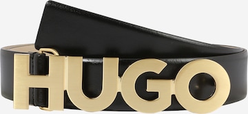 Ceinture 'Zula' HUGO Red en noir : devant