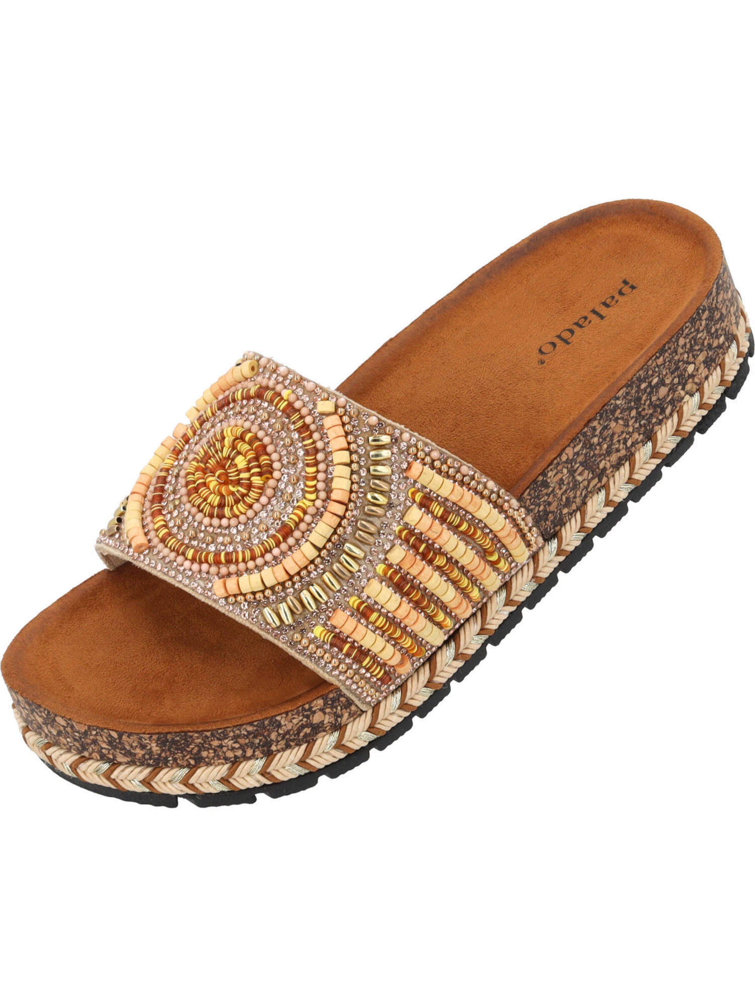 Palado Mules 'Olafir' in Mixed colors: front