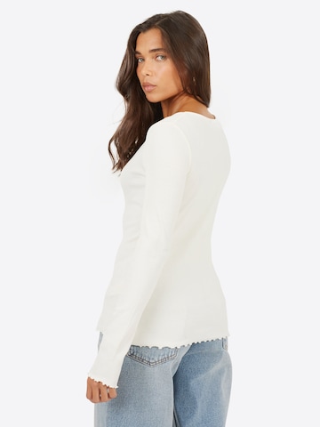 BRAVE SOUL Gebreid vest in Wit