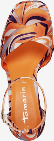 TAMARIS Sandalen met riem in Oranje