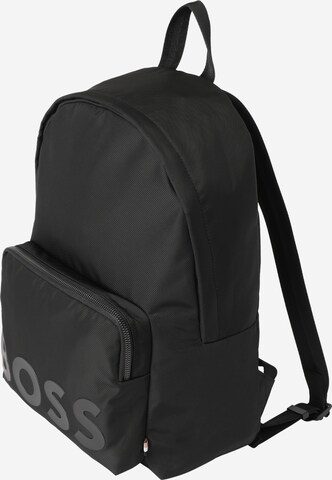 BOSS - Mochila 'Catch' en negro: frente