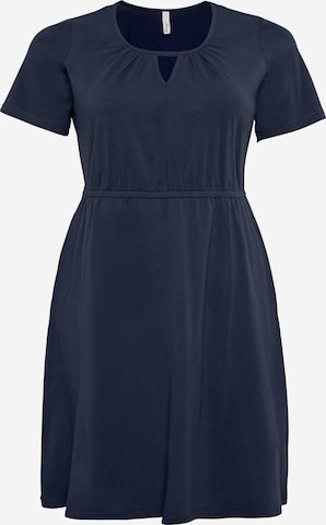 SHEEGO Summer Dress in Blue: front