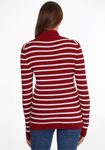 TOMMY HILFIGER Pullover in Rot