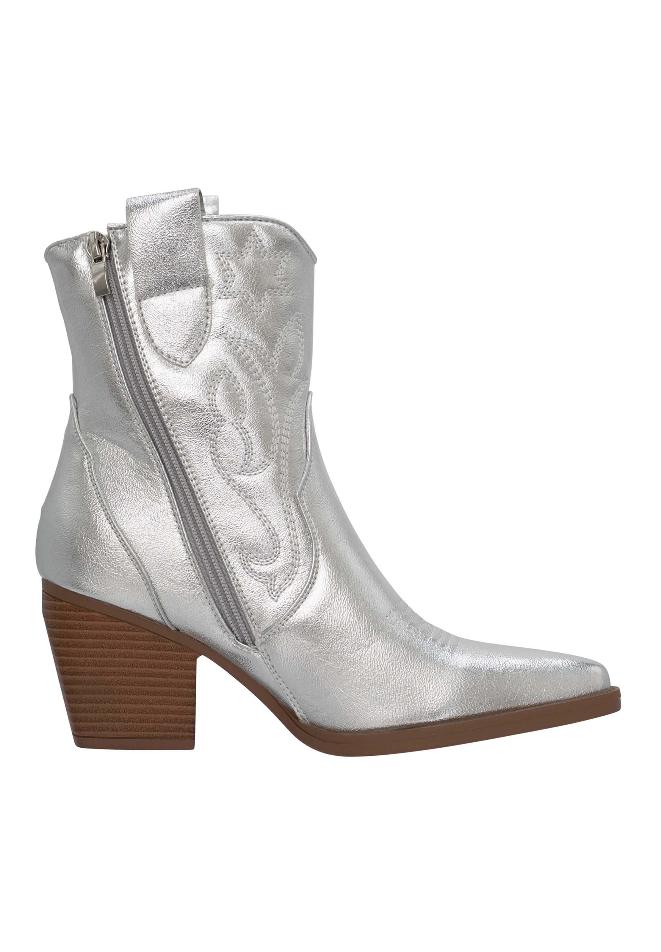 Salinyang Comwboystøvler i sølv
