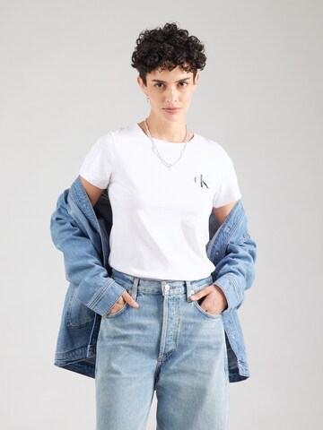 Maglietta di Calvin Klein Jeans in verde: frontale