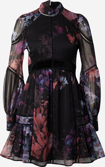 Ted Baker Kleid 'GRETAAH' in himmelblau / rostrot / schwarz, Produktansicht