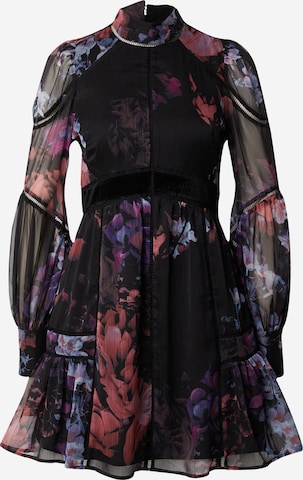 Ted Baker - Vestido de gala 'GRETAAH' en negro: frente