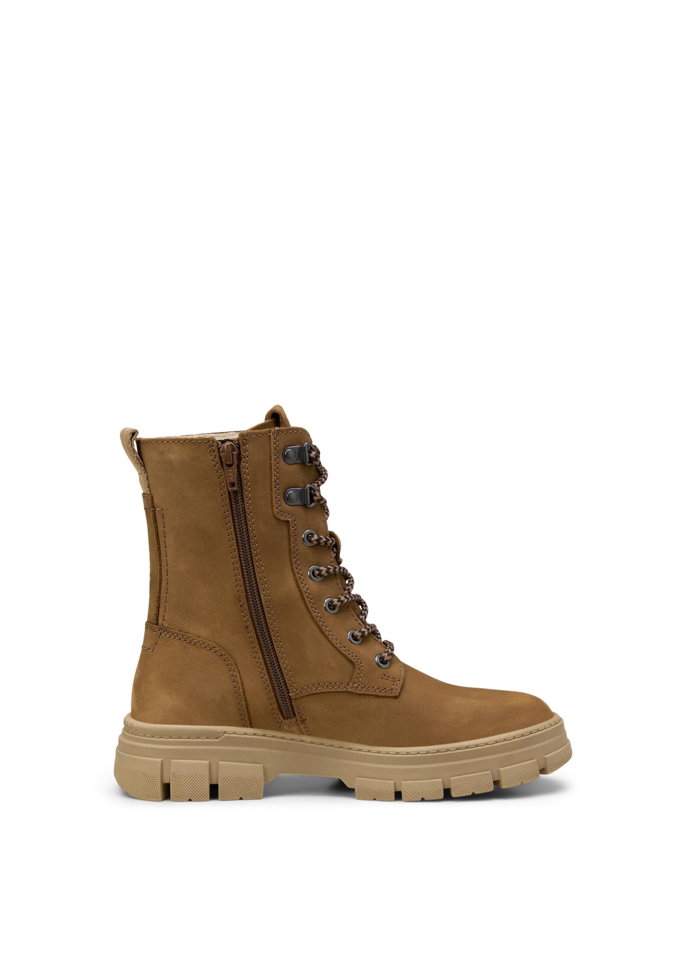 Marc O'Polo Schnürstiefelette 'Josy' in Braun