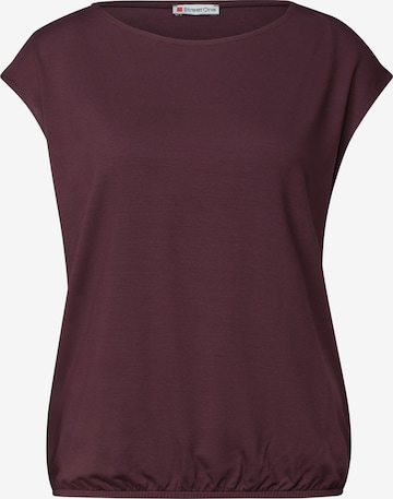 STREET ONE Shirt in Rot: Vorderseite