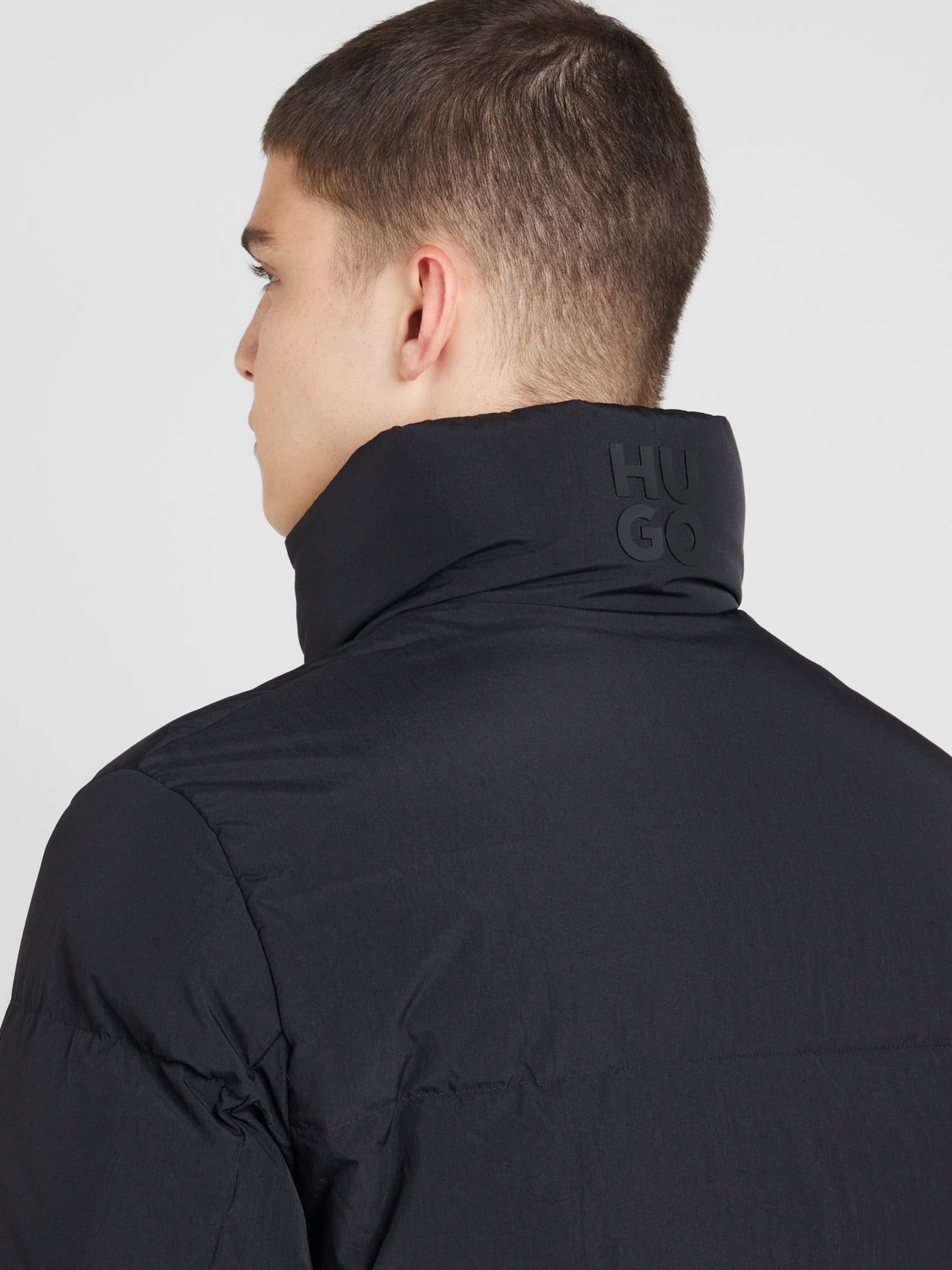 Manteau d hiver Magnus2441 HUGO en Noir ABOUT YOU