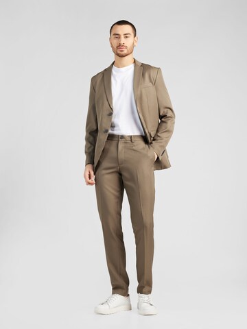 Jack & Jones Premium Slimfit Puku 'COSTA' värissä ruskea