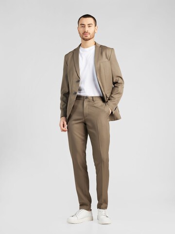 JACK & JONES Slimfit Garnitur 'COSTA' w kolorze brązowy