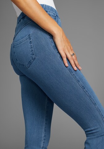 ARIZONA Bootcut Jeggings in Blau