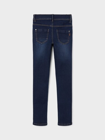 Skinny Jeans 'Polly' de la NAME IT pe albastru