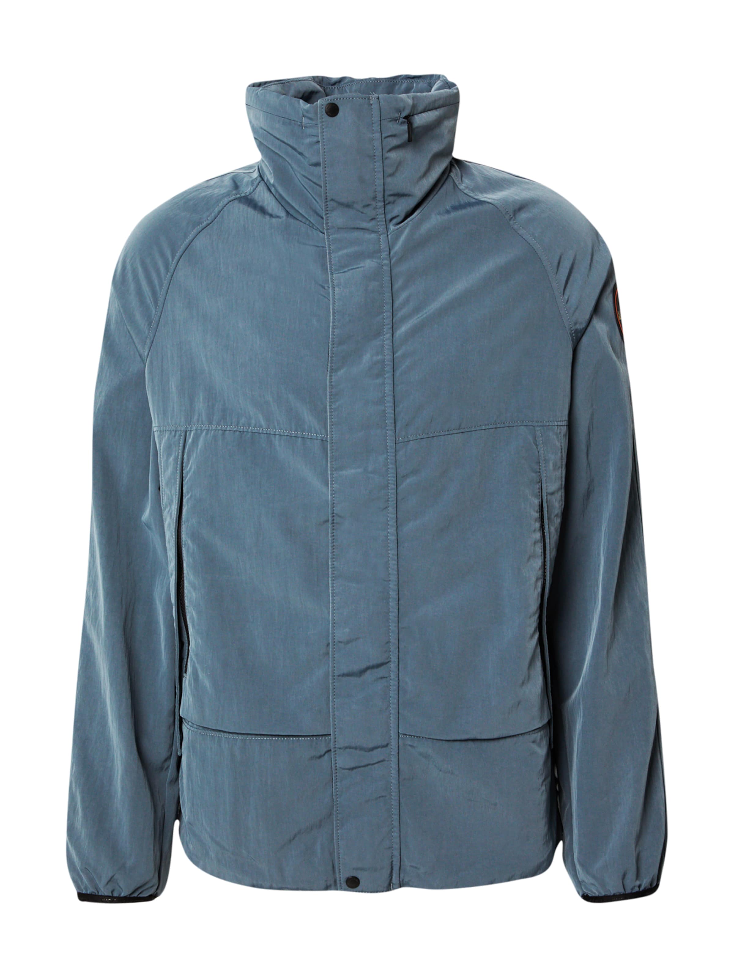 NAPAPIJRI Kevad-sügisjope 'A-BISENZIO', värv hall: eest vaates