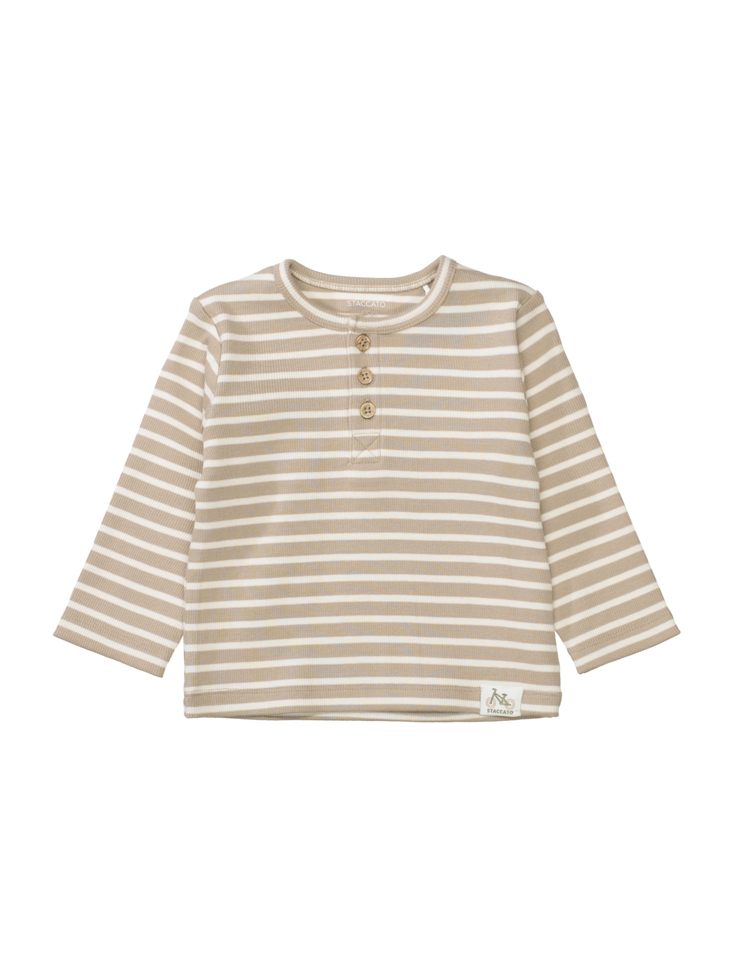 STACCATO Тениска в бежово: отпред