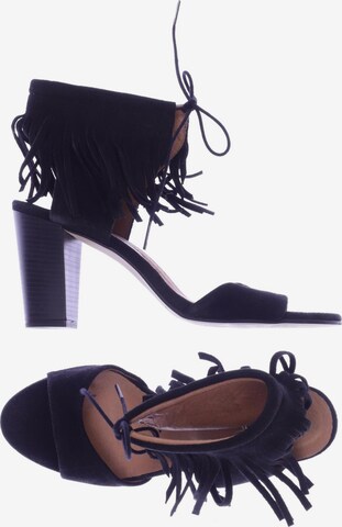 heine Sandals & High-Heeled Sandals in 40 in Black: front