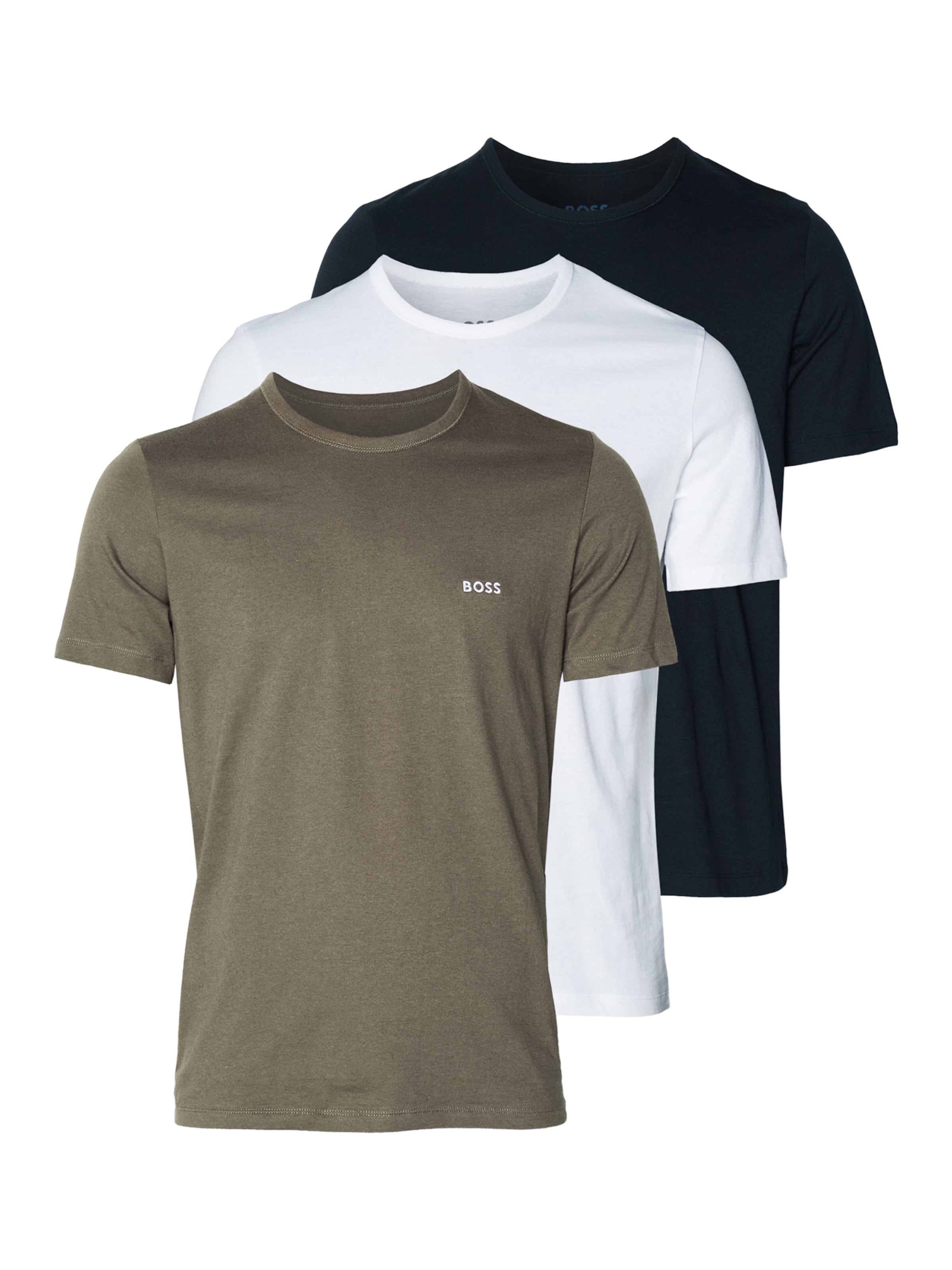 BOSS Tričko 'Classic' – zelená: přední strana