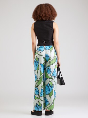 TOPSHOP Wide leg Broek in Groen