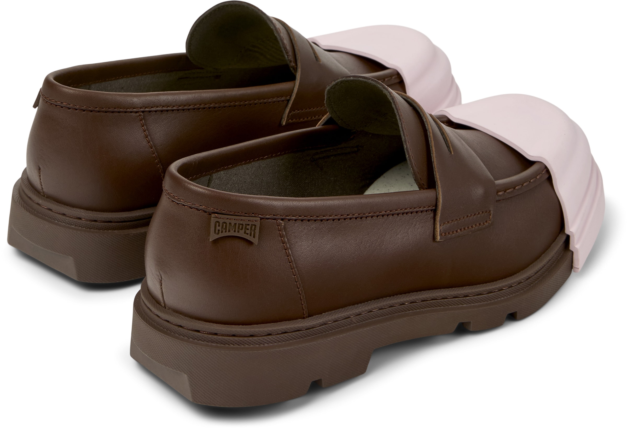 Slipper 'Junction' di CAMPER in marrone