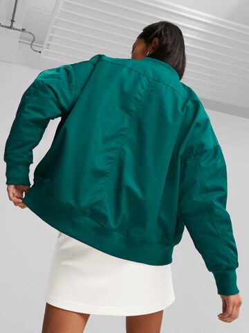 PUMA Övergångsjacka 'Shiny' i grön