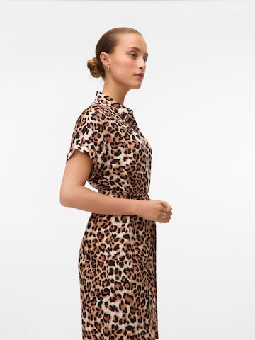 VERO MODA Blousejurk 'VMEasy' in Bruin