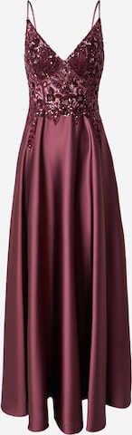 Laona Společenské šaty – fialová: přední strana