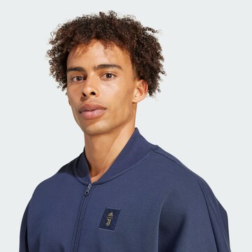 ADIDAS PERFORMANCE Sports sweat jacket in Blue