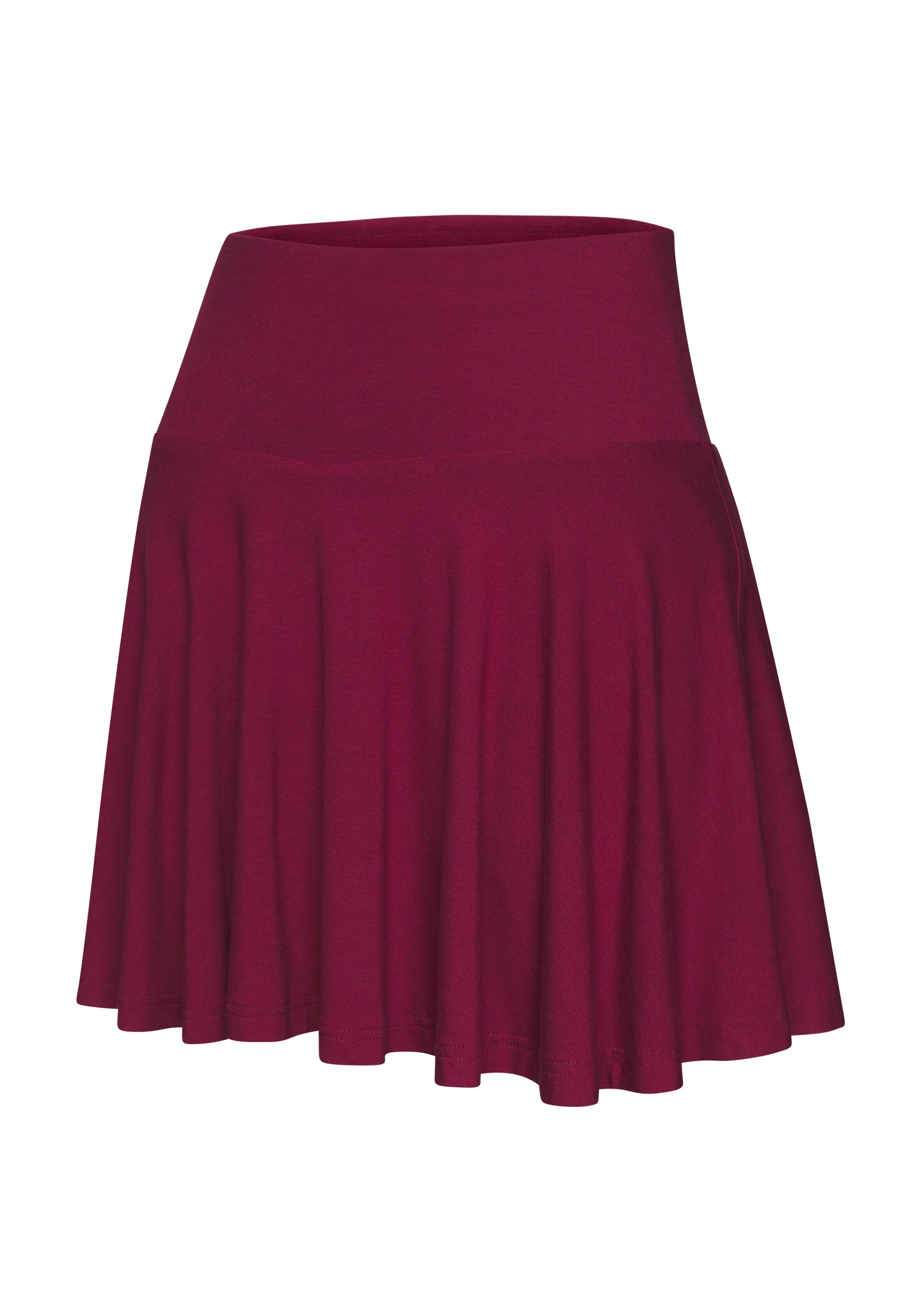 VIVANCE Skinny Nederdel i rød