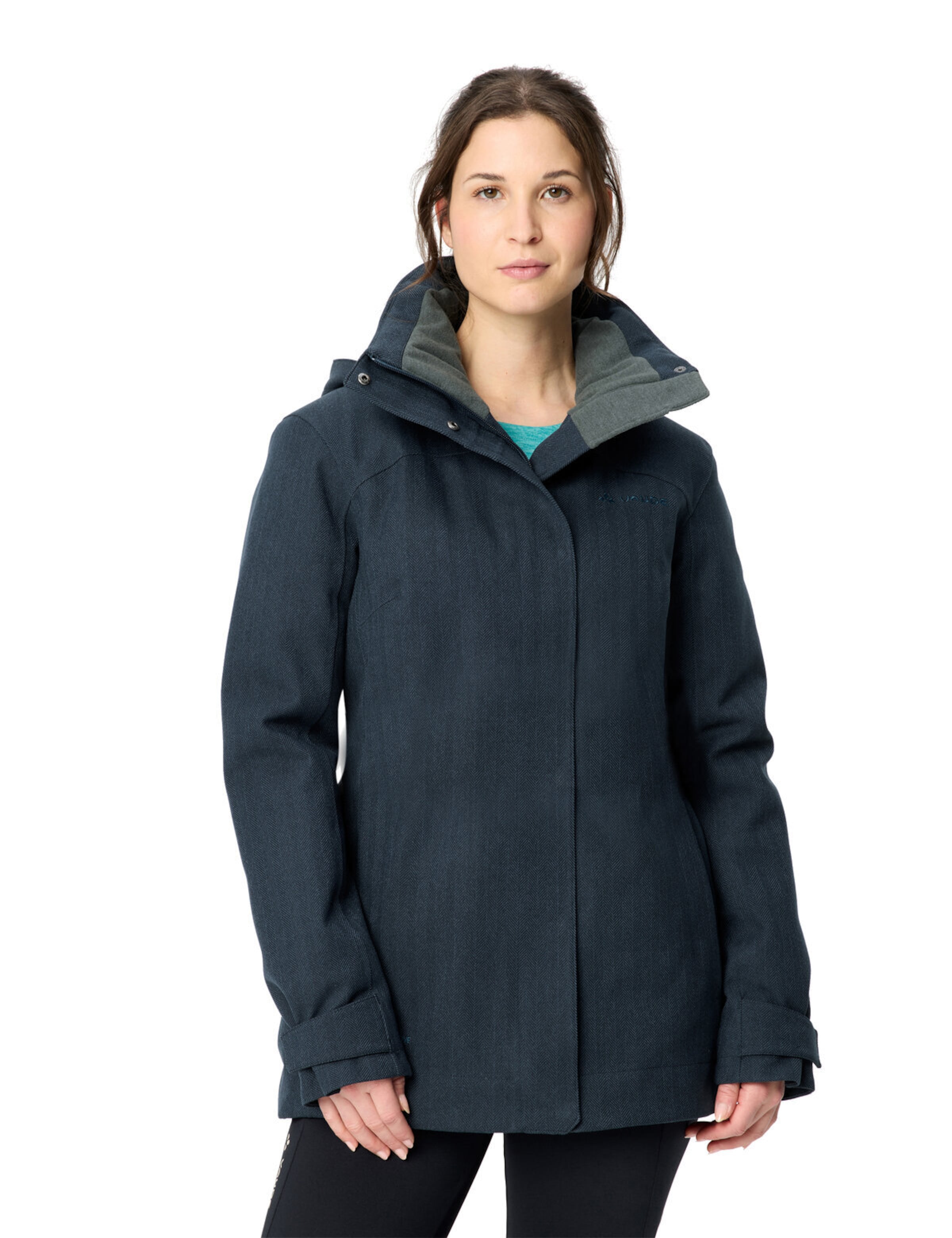VAUDE Outdoorjacke 'Skomer' in Blau: Vorderseite