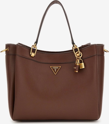 GUESS Handbag 'Shemara' in Brown: front