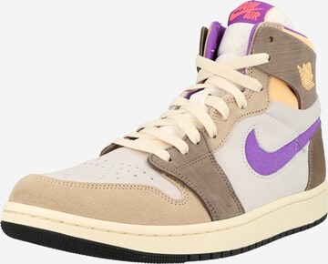 Jordan Кроссовки на платформе 'AIR JORDAN 1 ZM AIR CMFT 2' в Коричневый: спереди