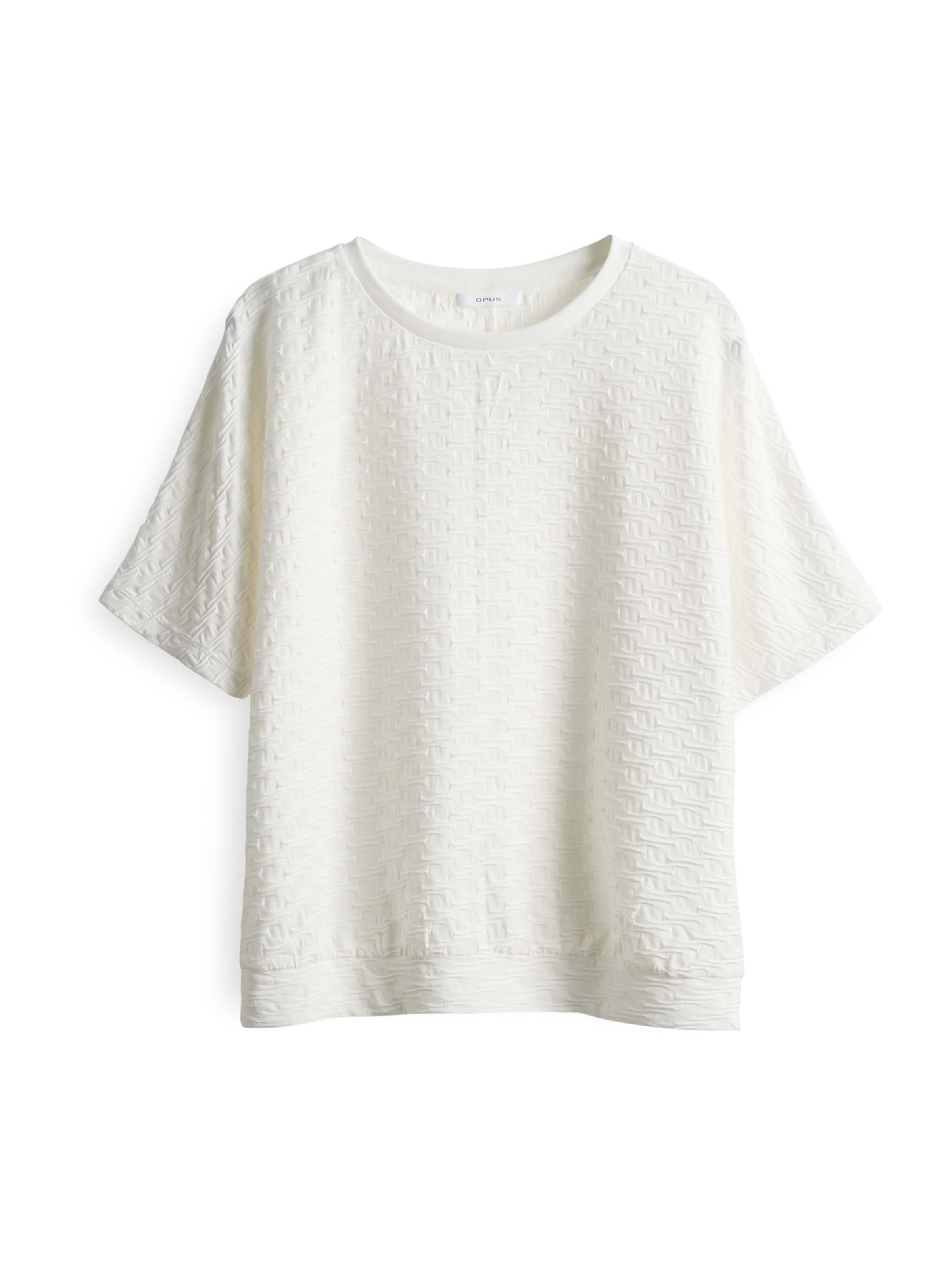 balts OPUS T-Krekls 'Senni': no priekšpuses