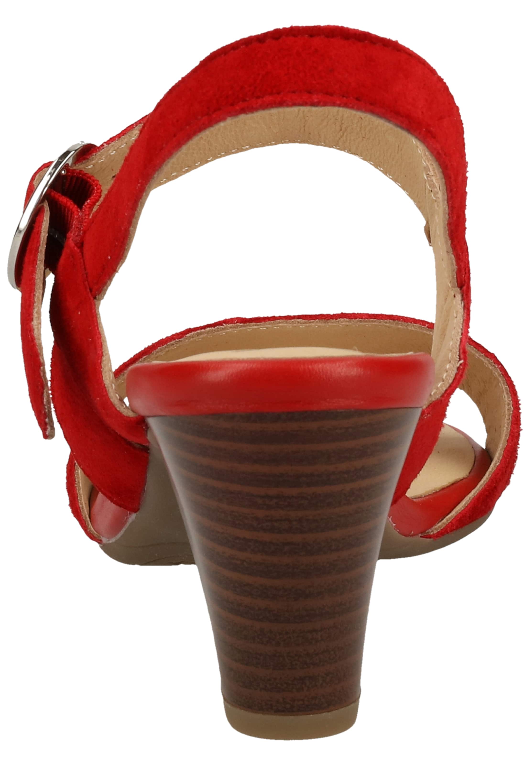ARA Sandalen met riem in Rood