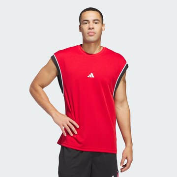 ADIDAS PERFORMANCE Performance shirt in Red: front