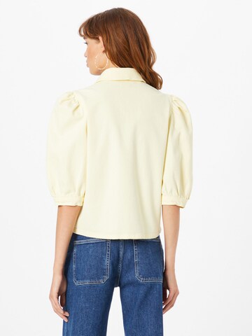 Chemisier 'LIFA' SELECTED FEMME en jaune