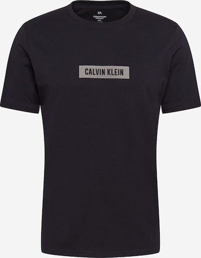 Calvin Klein Performance Functioneel shirt in de kleur Grijs / Zwart, Productweergave