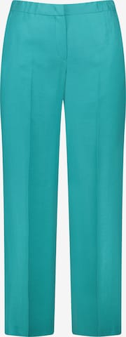 Regular Pantalon à plis SAMOON en vert : devant