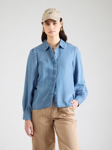 VILA Blouse 'GIVANI' in Blue: front
