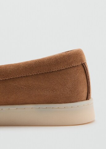 MANGO MAN Classic Flats 'Easy' in Brown