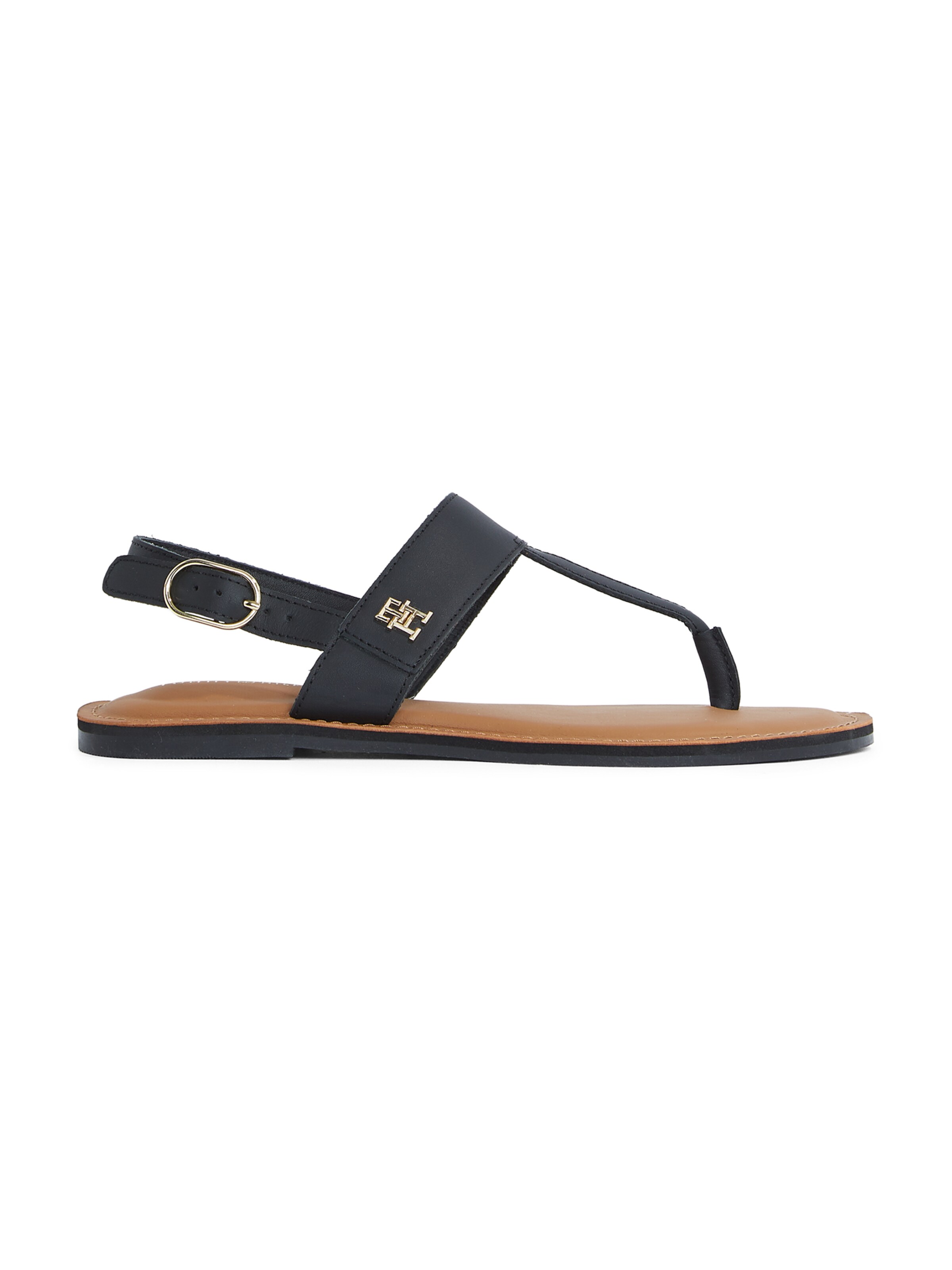 Flip-flops de la TOMMY HILFIGER pe negru