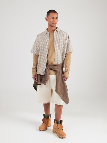 T-Shirt 'Tweeter' G-STAR en beige