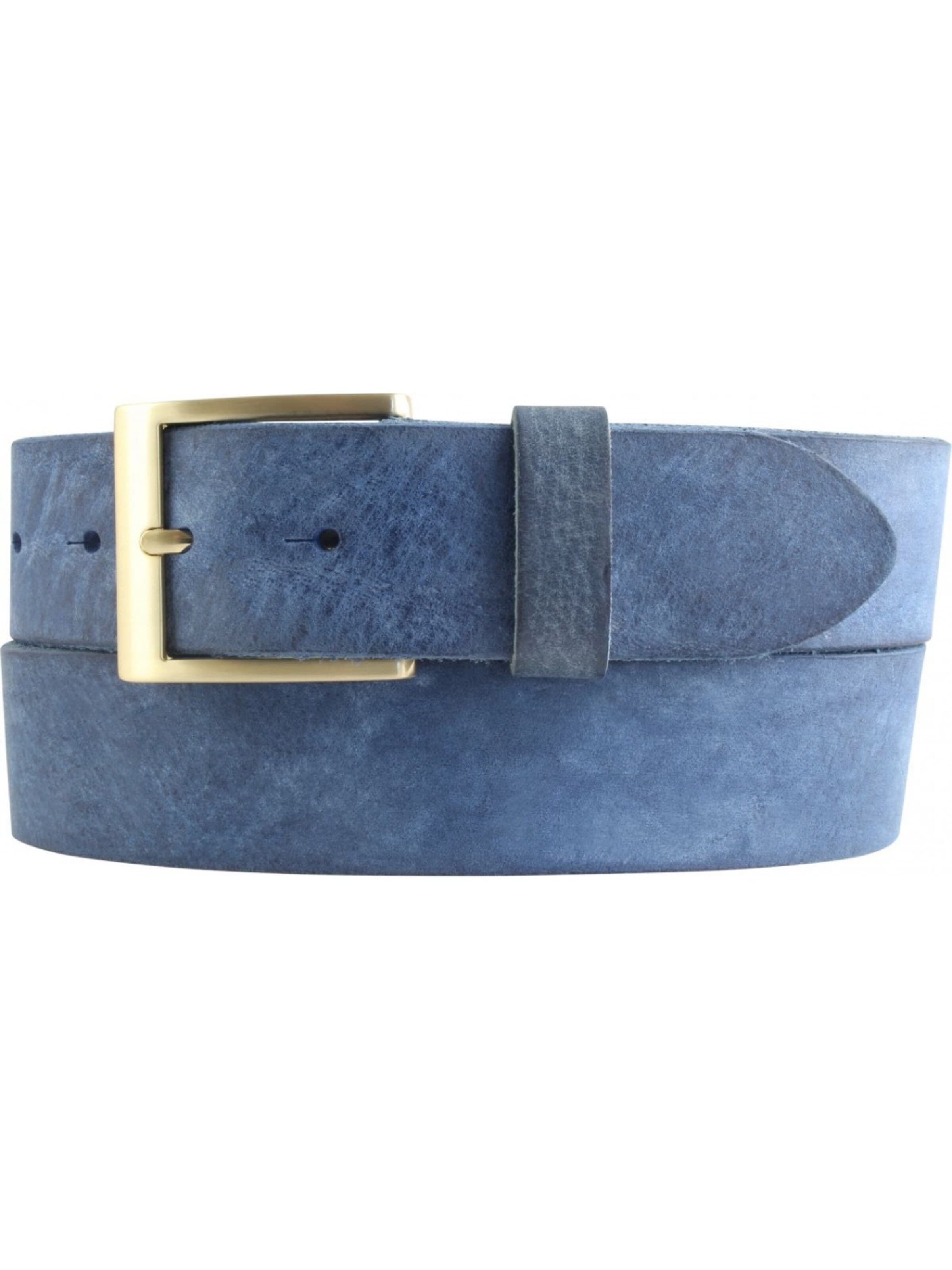 BELTINGER Gürtel 'Savona'‌‌‌‌‌‌‌‌‌ in Blau: Vorderseite