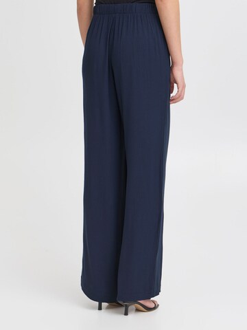 Wide leg Pantaloni 'IHMarrakech' di ICHI in blu