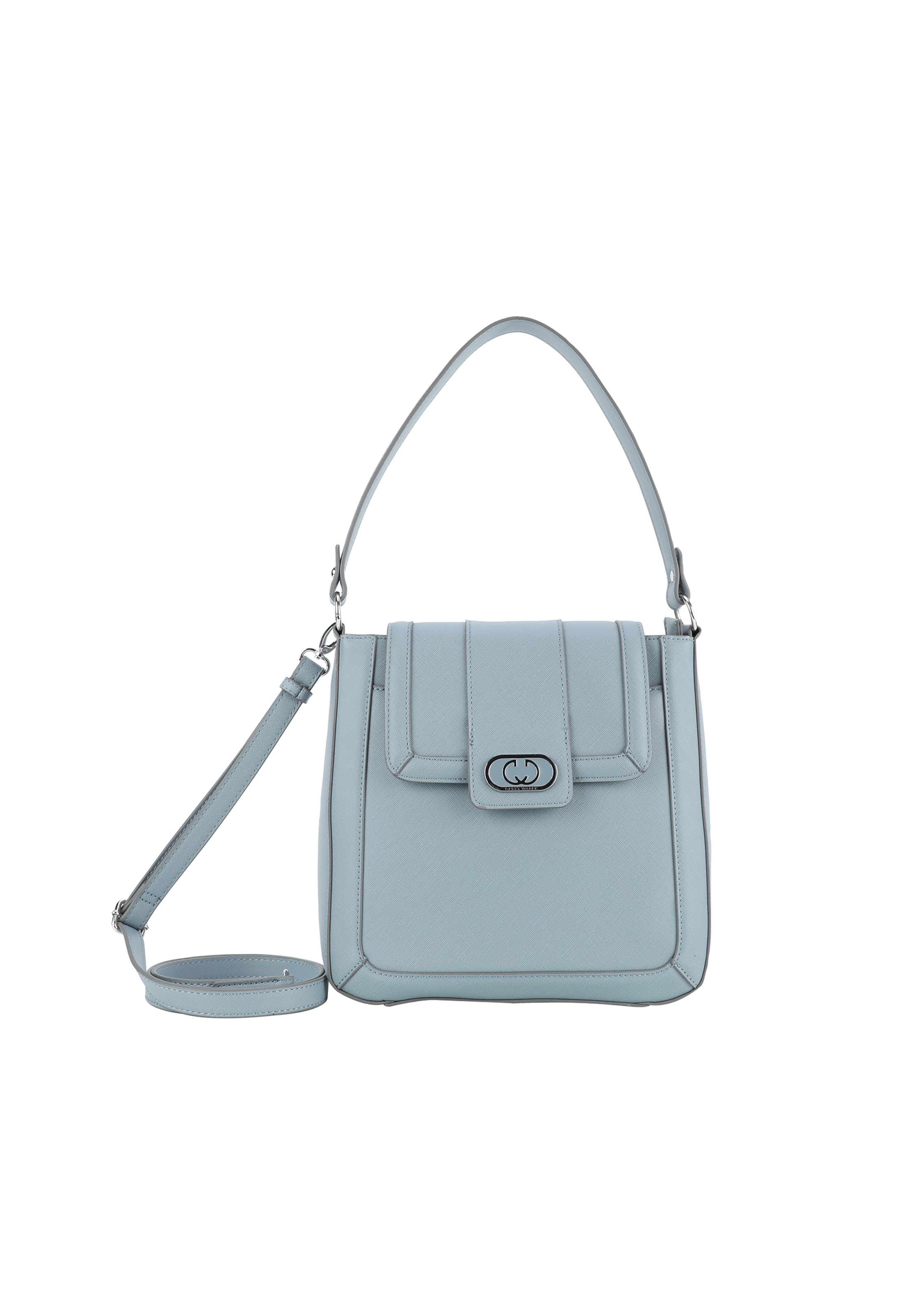 GERRY WEBER Handtas 'Look At Me Now ' in Blauw: voorkant