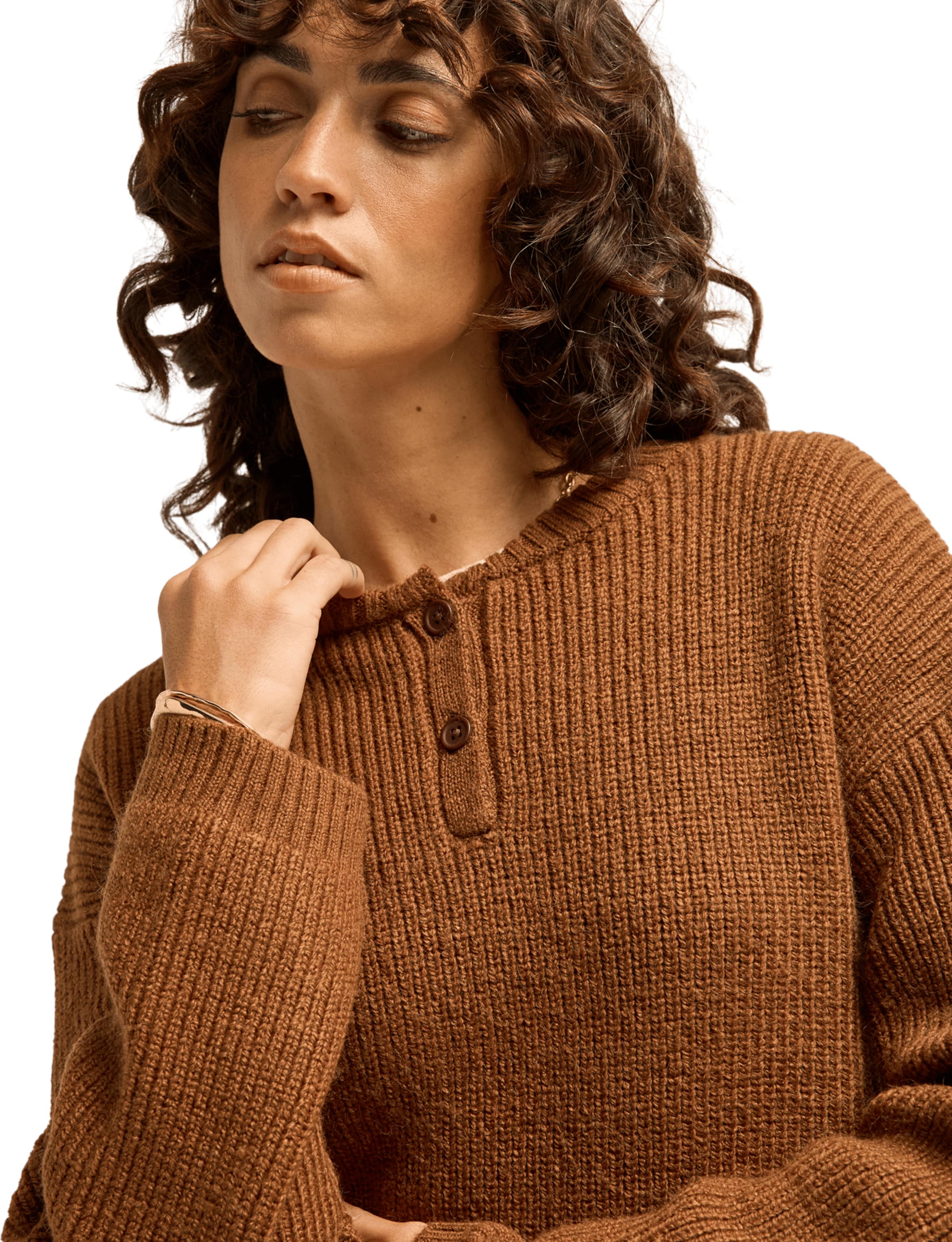 BILLABONG Pullover 'Windy Beach' in Braun