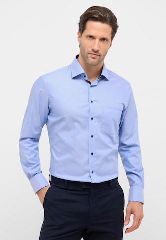 ETERNA Regular Fit Hemd in Blau: Vorderseite