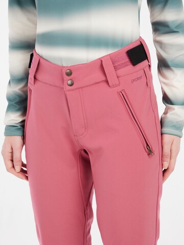 PROTEST Regular Workout Pants 'PRTRELOLE' in Pink