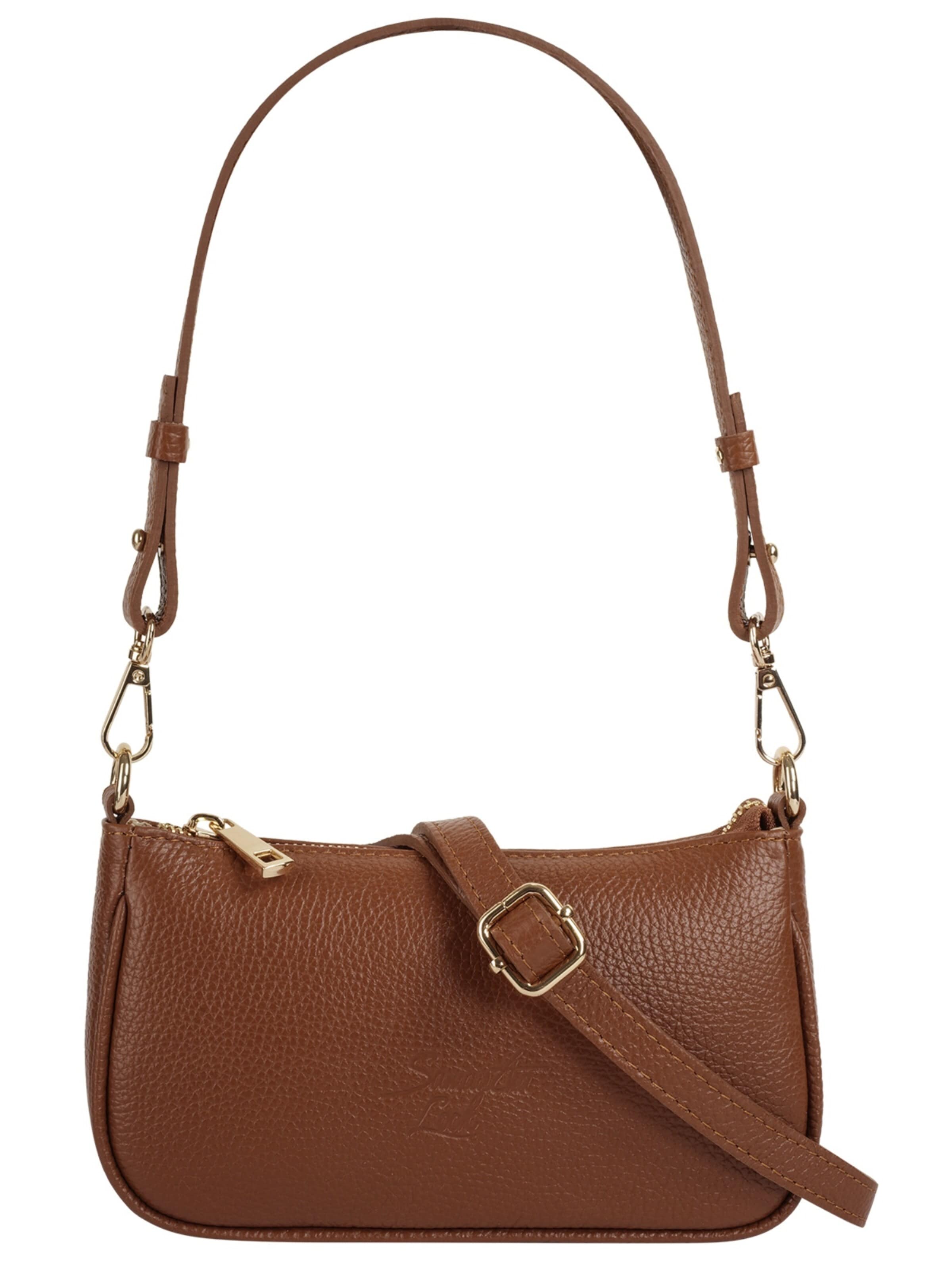 Sac à bandoulière Samantha Look en marron : devant